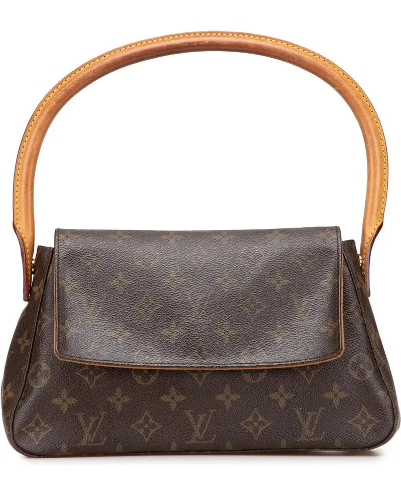 Louis Vuitton Hobo Bags Monogram Mini Looping braun Braun