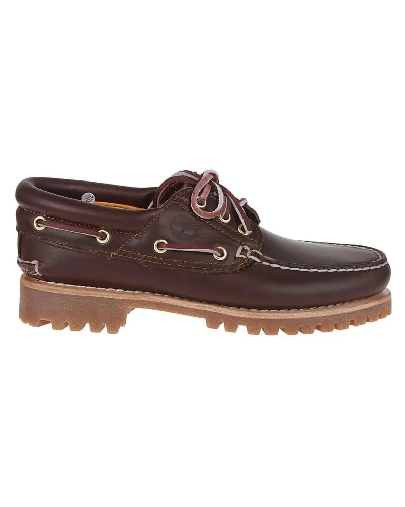 Timberland Loafer 3-Eye Lug Boat Shoe braun Braun