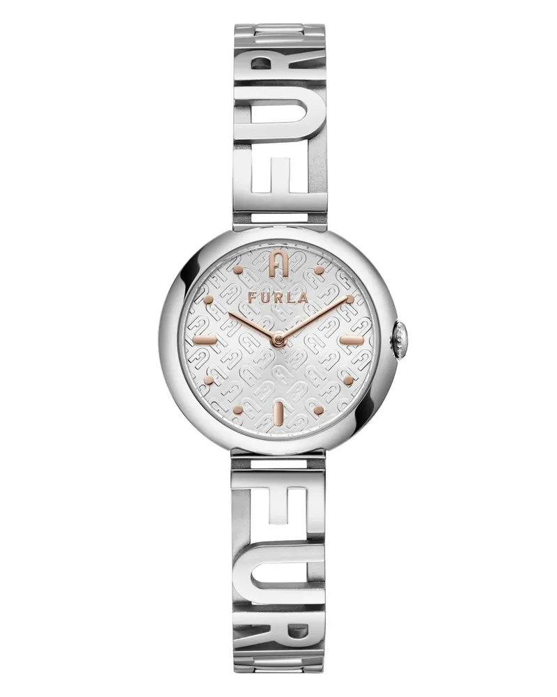 Furla Uhren Quarz-Analoguhr  3D Bangle silver Silber
