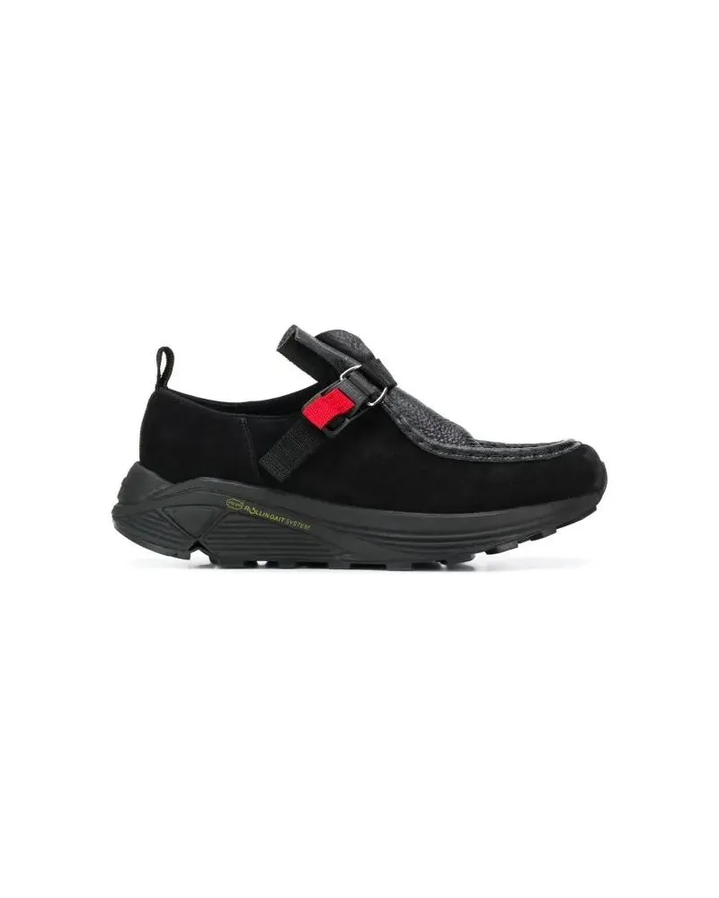 Premiata Low-Top Sneaker Loafers Binder Black schwarz Schwarz
