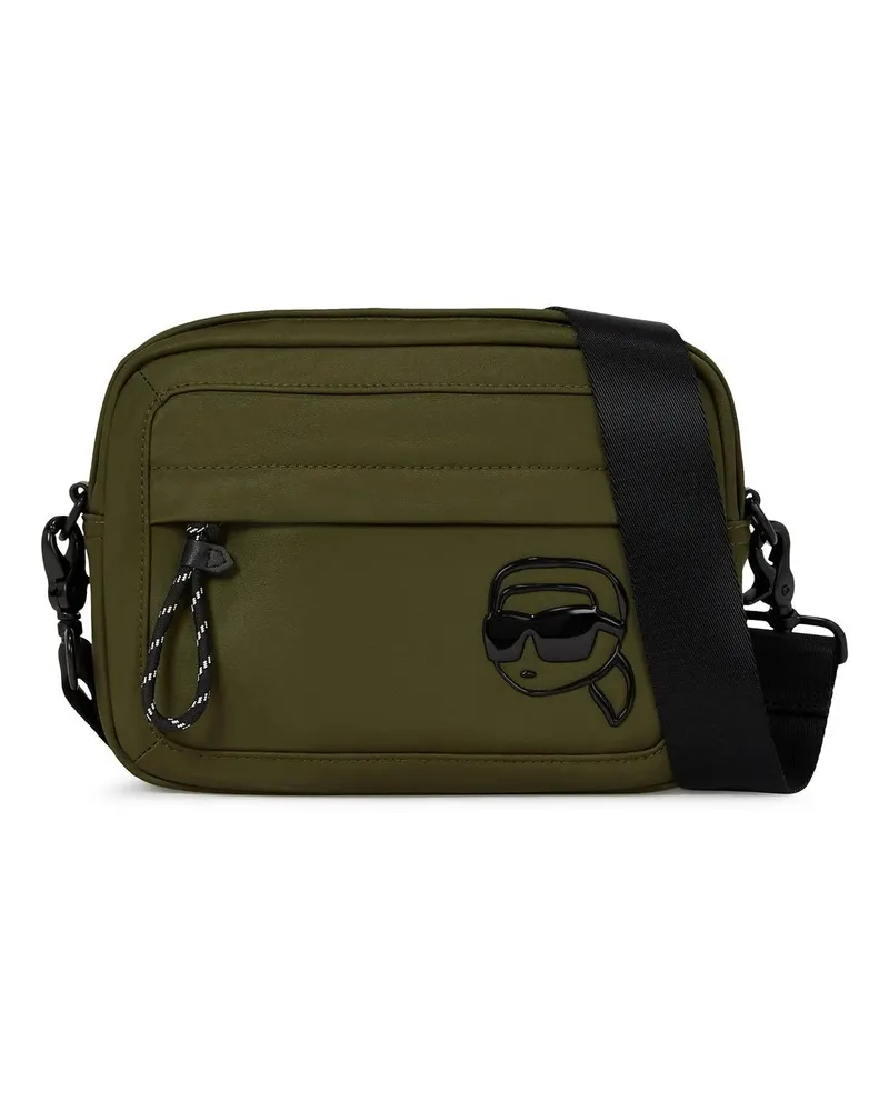 Karl Lagerfeld Crossbody Bags IKON NYLON UMHÄNGETASCHE grün Grün