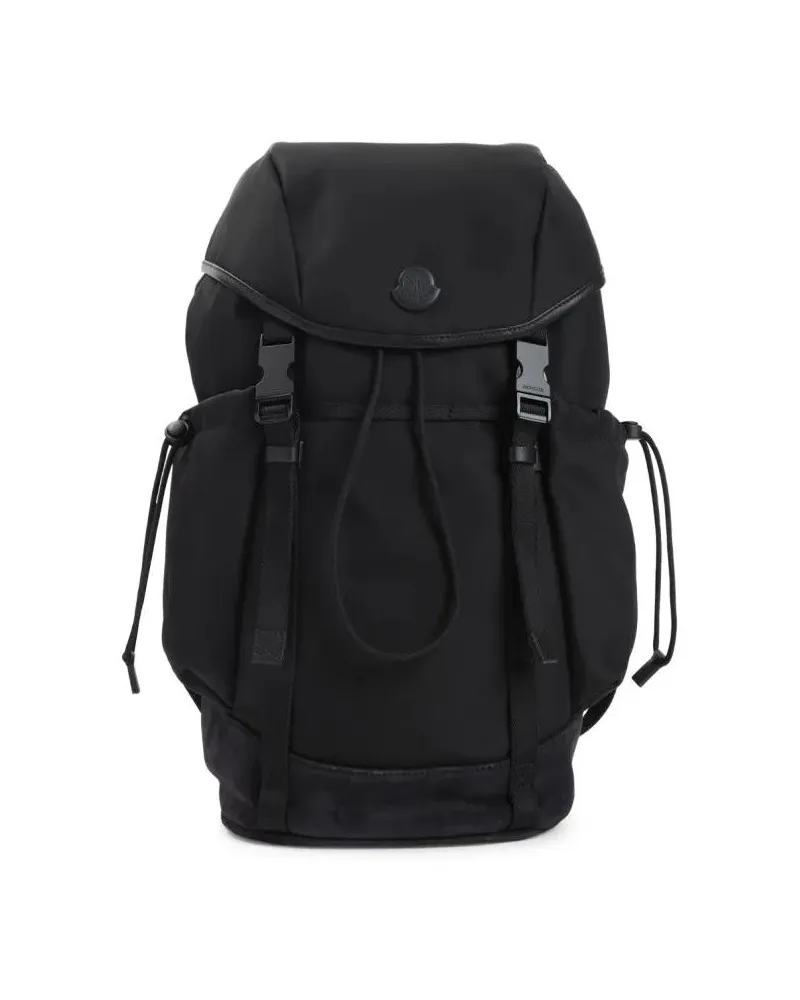 Moncler Rucksäcke Structured Bucket Backpack schwarz Schwarz
