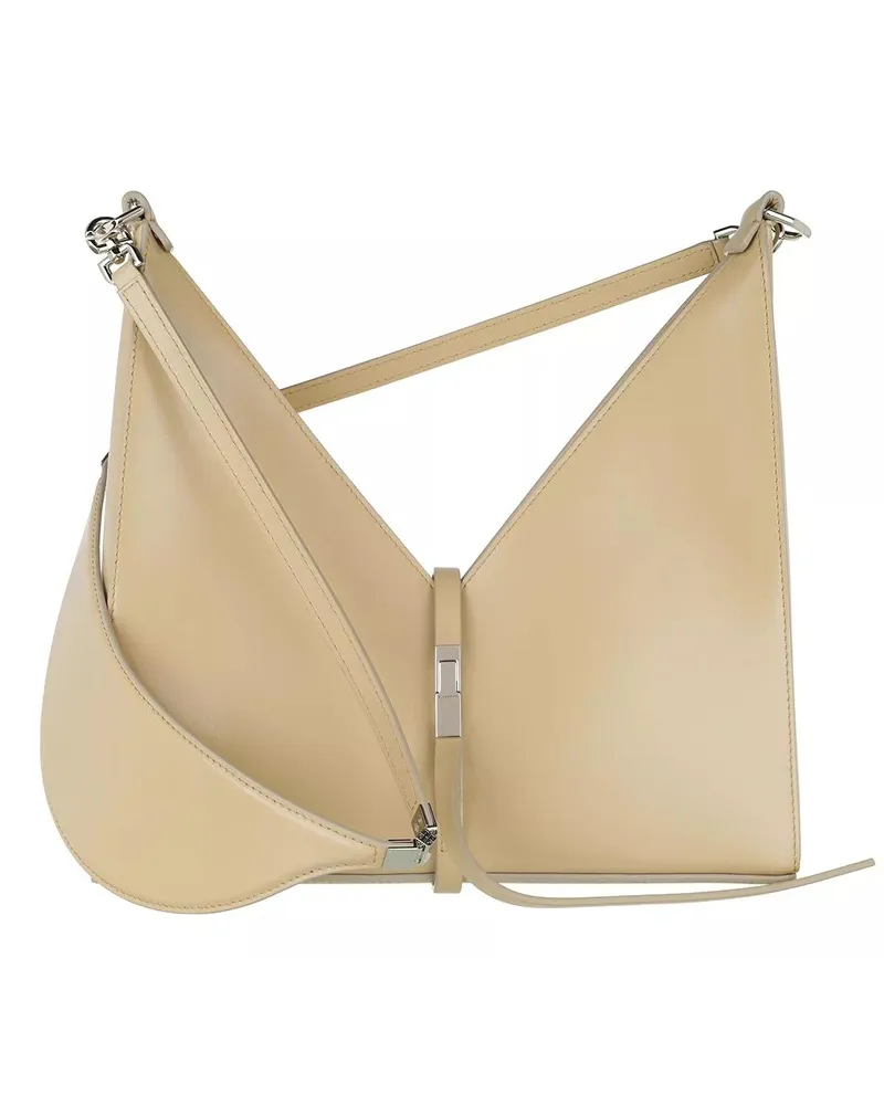 Givenchy Crossbody Bags Small Cut Out Crossbody Bag Leather beige Beige