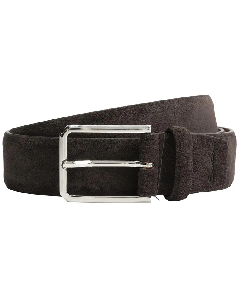 Santoni Gürtel Suede Riem braun Braun