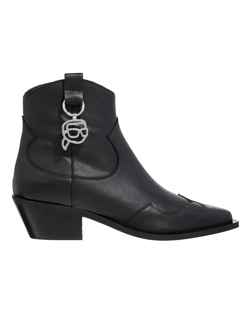 Karl Lagerfeld Stiefeletten Kansas Nft Zip Boot schwarz Schwarz
