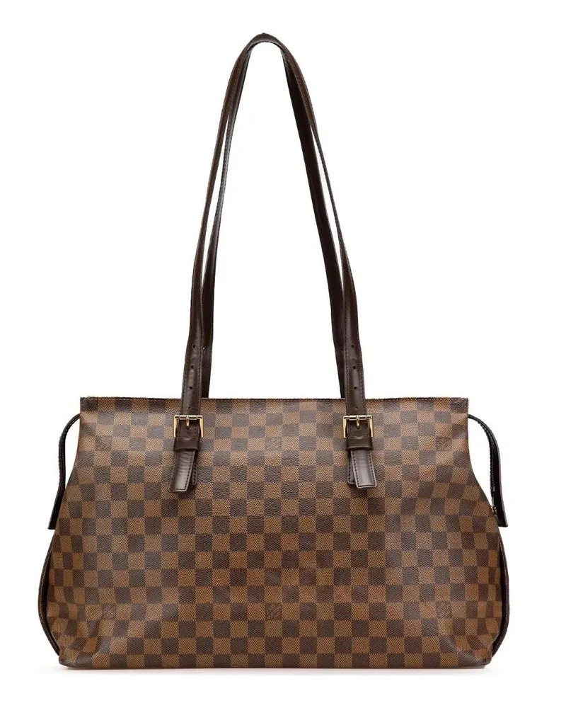 Louis Vuitton Hobo Bags 2002 Damier Ebene Chelsea braun Braun