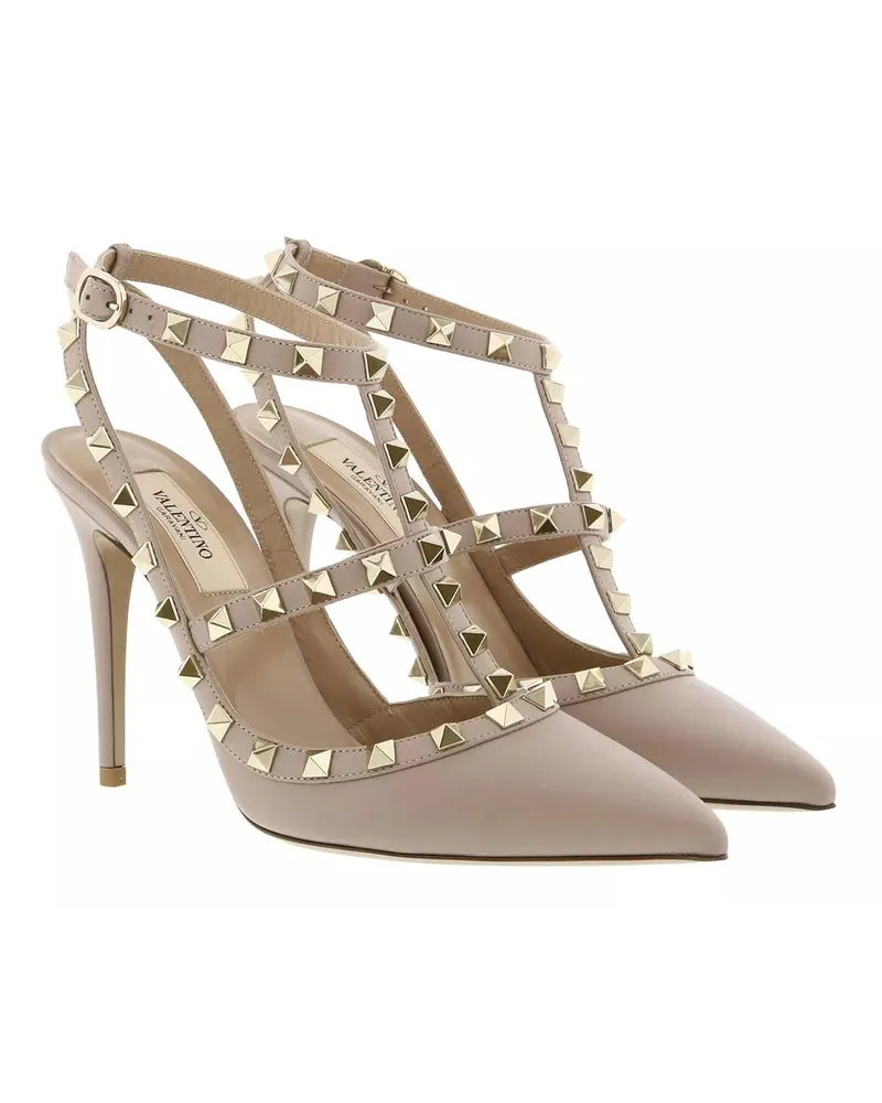 Valentino Garavani Pumps & High Heels Rockstud Ankle Strap Pump beige Beige