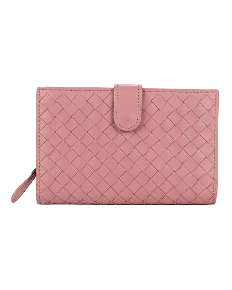 Bottega Veneta Crossbody Bags Compact Wallet violett Violett