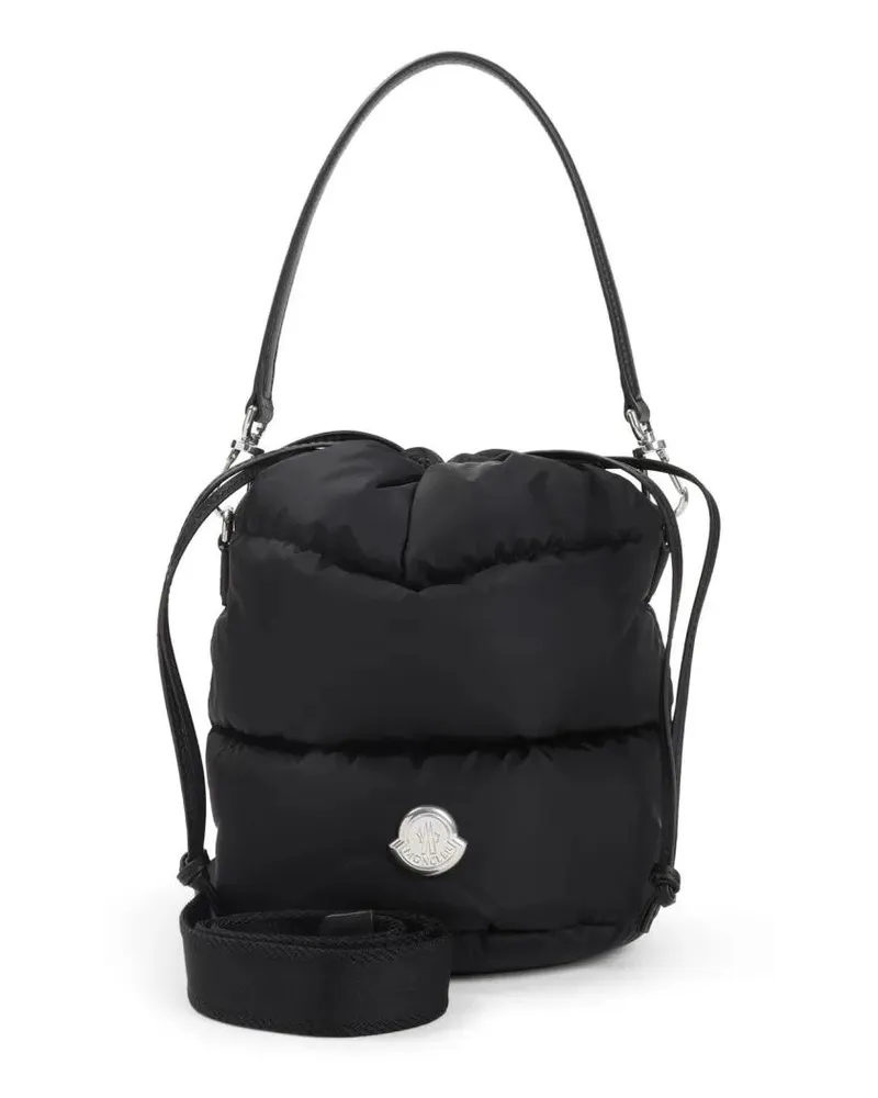 Moncler Hobo Bags Caradoc Black Polyamide Shoulder Bag schwarz Schwarz