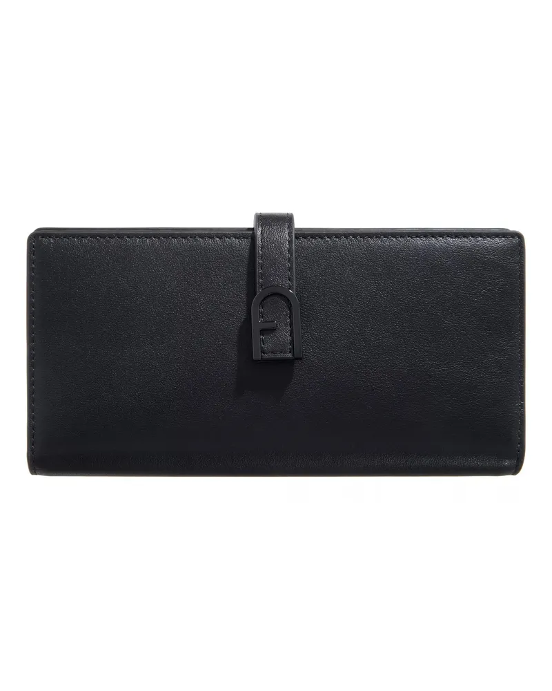 Furla Portemonnaie  Flow Continental Bifold schwarz Schwarz