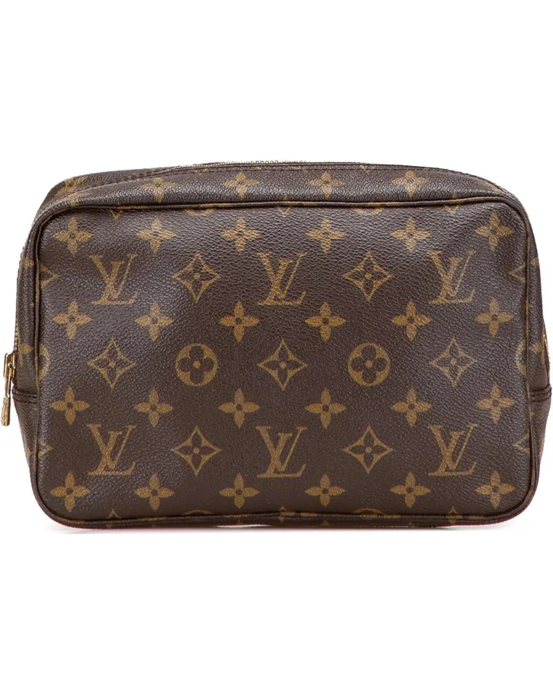 Louis Vuitton Clutches Monogram Trousse Toilette 23 braun Braun