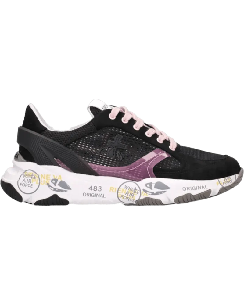 Premiata Low-Top Sneaker Sneakers BUFFY 6199 schwarz Schwarz