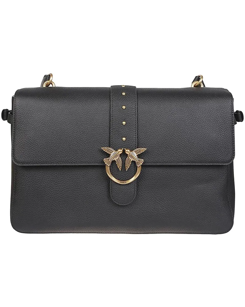 Pinko Crossbody Bags Love One Slouchy Extra Bag Black schwarz Schwarz