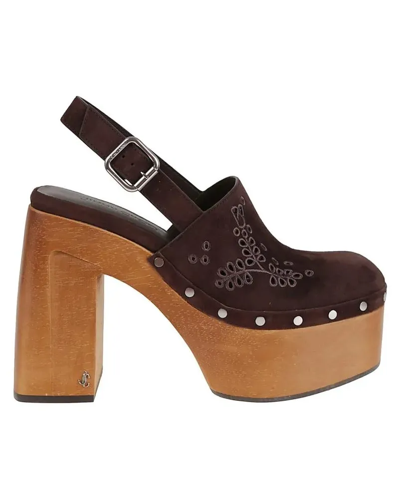 Jimmy Choo Sandalen Material Summer Sandals braun Braun