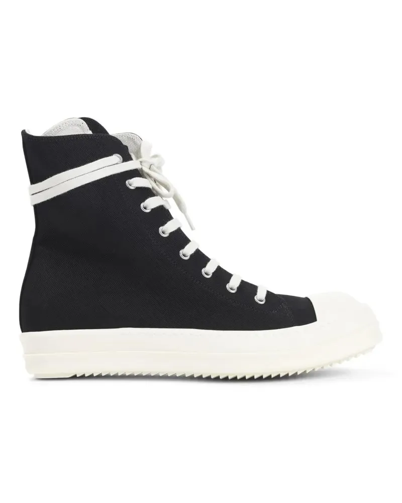 DRKSHDW by Rick Owens Low-Top Sneaker High-Top Canvas Sneakers schwarz Schwarz