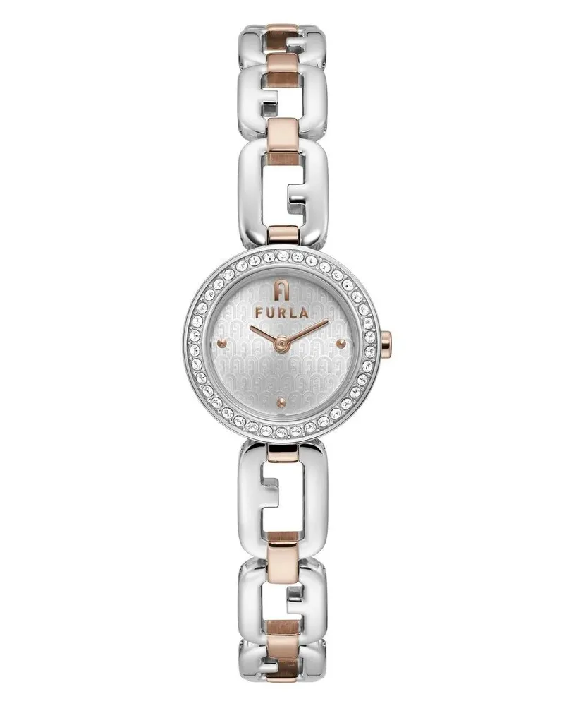 Furla Uhr Analoge Quarzuhr  Arco Chain silver Silber