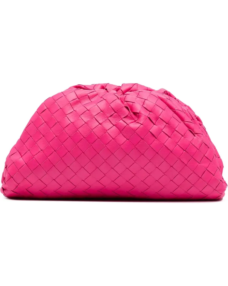 Bottega Veneta Clutches Nappa Intrecciato The Mini Pouch rosa Gold