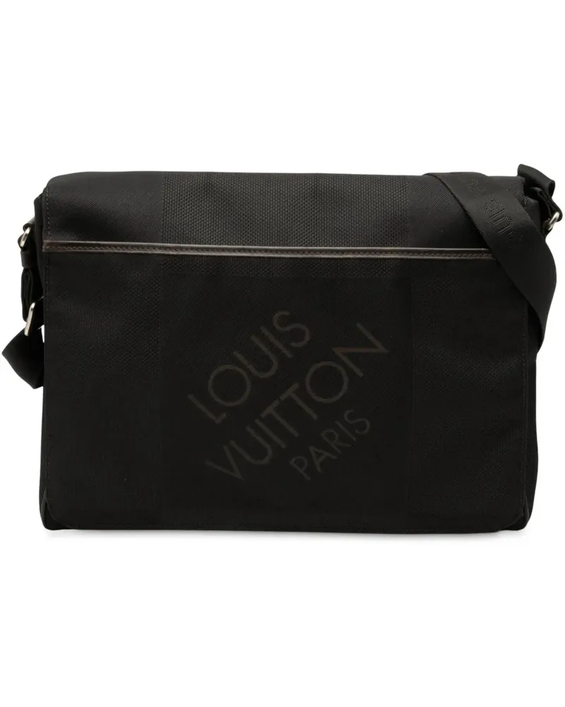 Louis Vuitton Hobo Bags Damier Geant Messenger Bag schwarz Schwarz