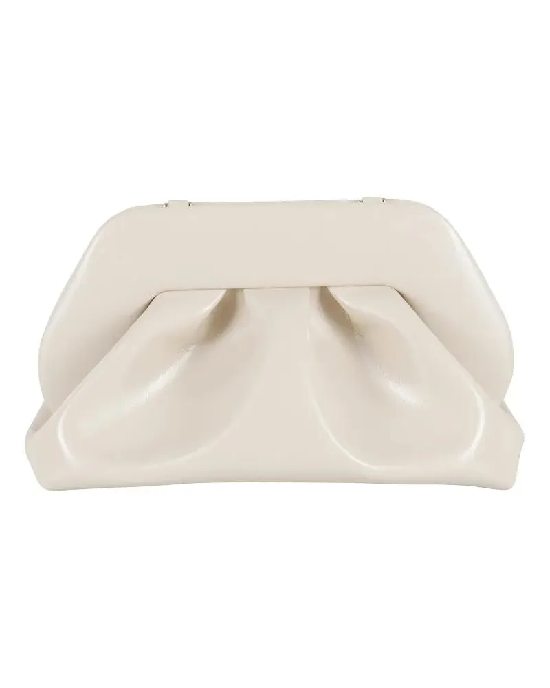 THEMOIRÈ Clutches Shell-Colored Tia Bag With Adjustable Strap beige Beige