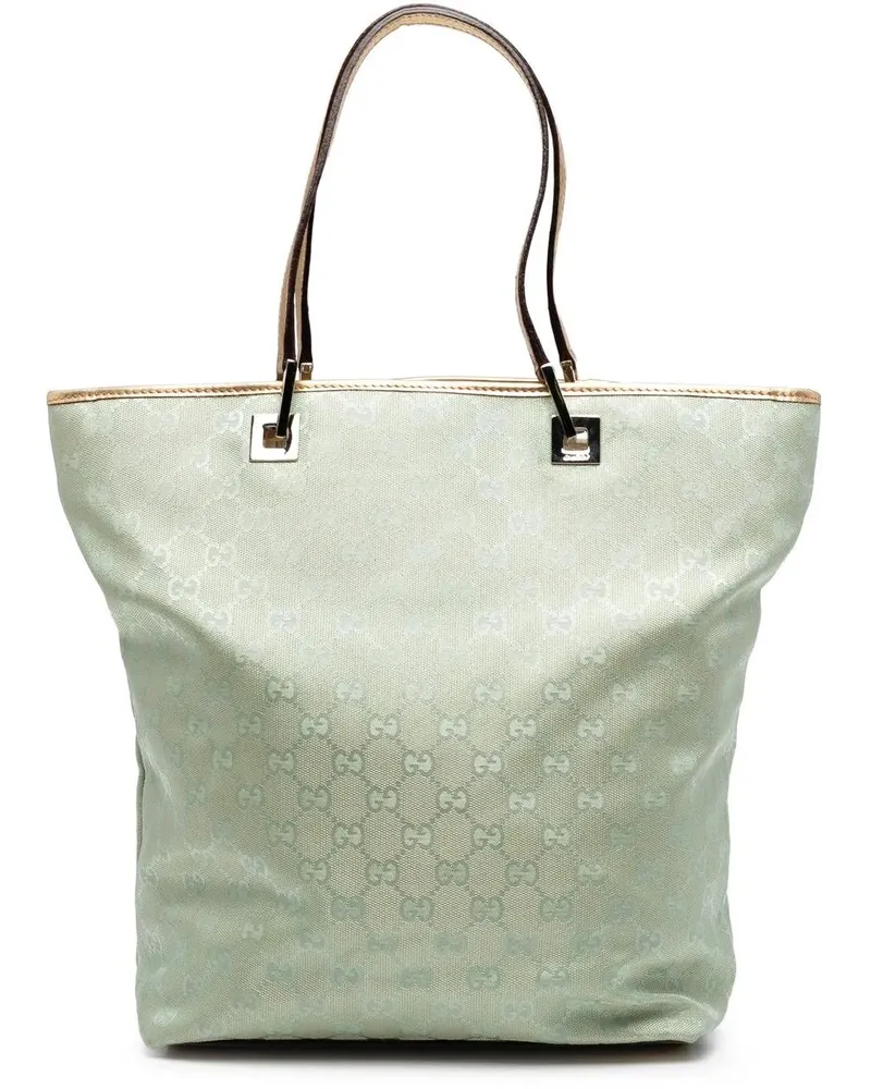 Gucci Shopper GG Canvas Tote grün Grün