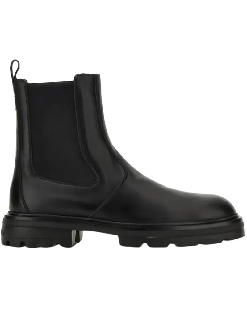 Hogan Stiefel Boots Black schwarz Schwarz