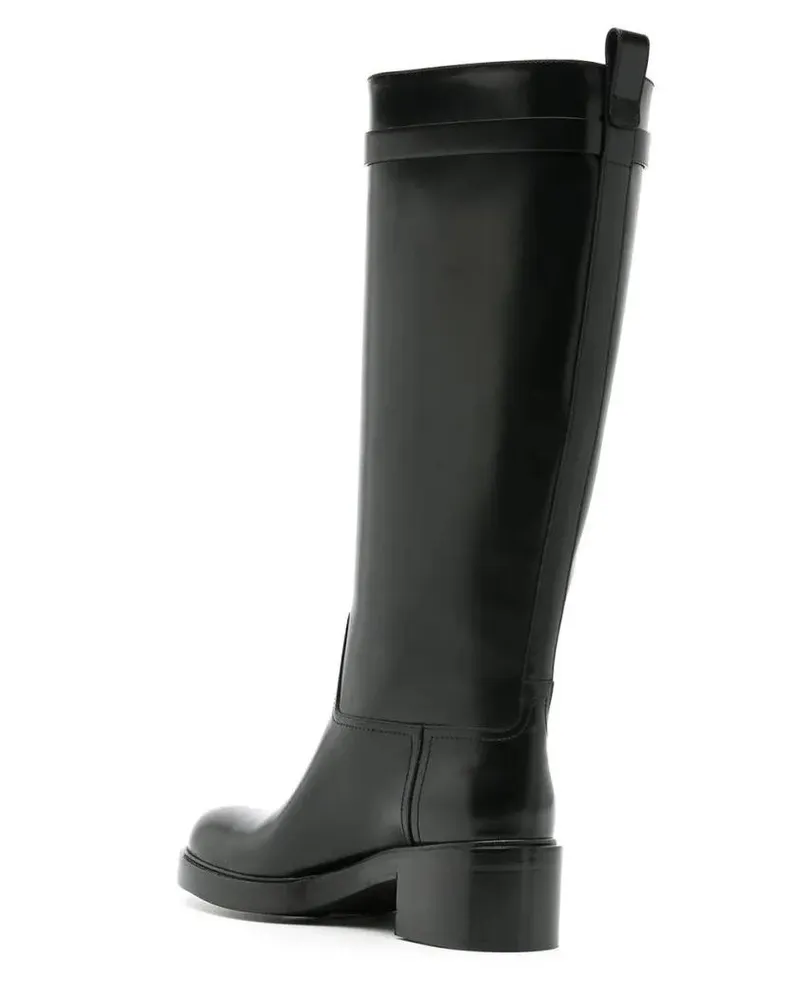 Ferragamo Stiefel Rosalie Boot schwarz Schwarz