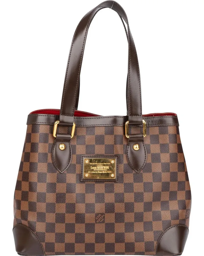 Louis Vuitton Crossbody Bags  Damier Ebene Monogram Hamptstead PM braun Braun