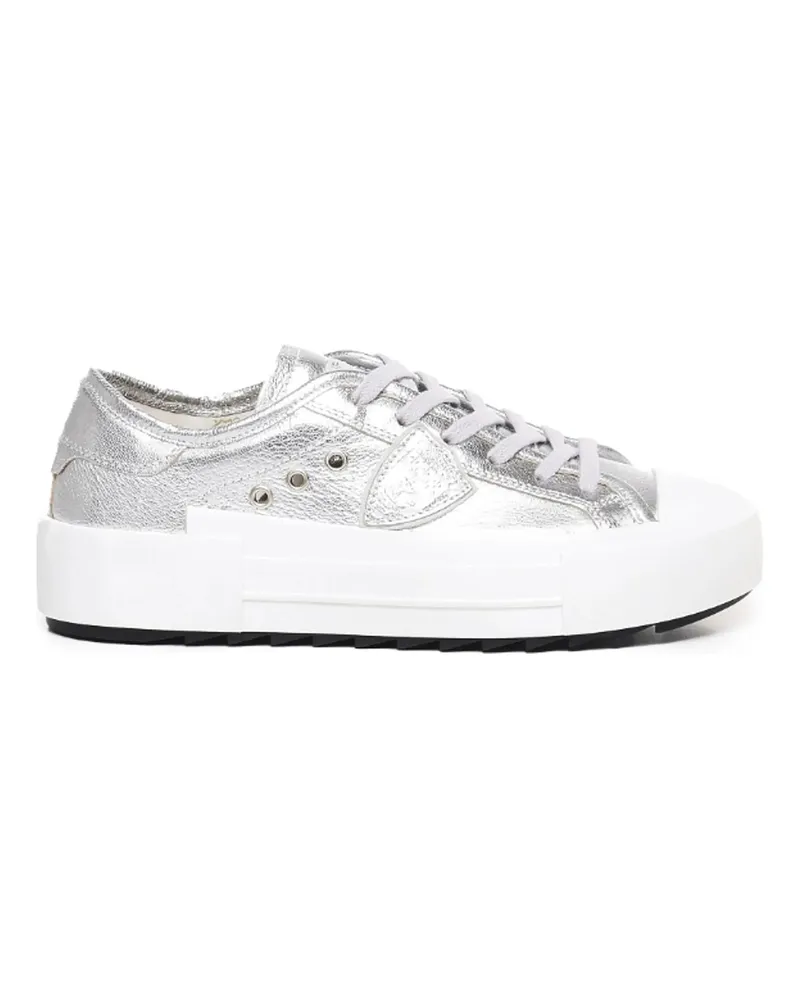 Philippe Model Low-Top Sneaker Sneakers Silver silberfarben 