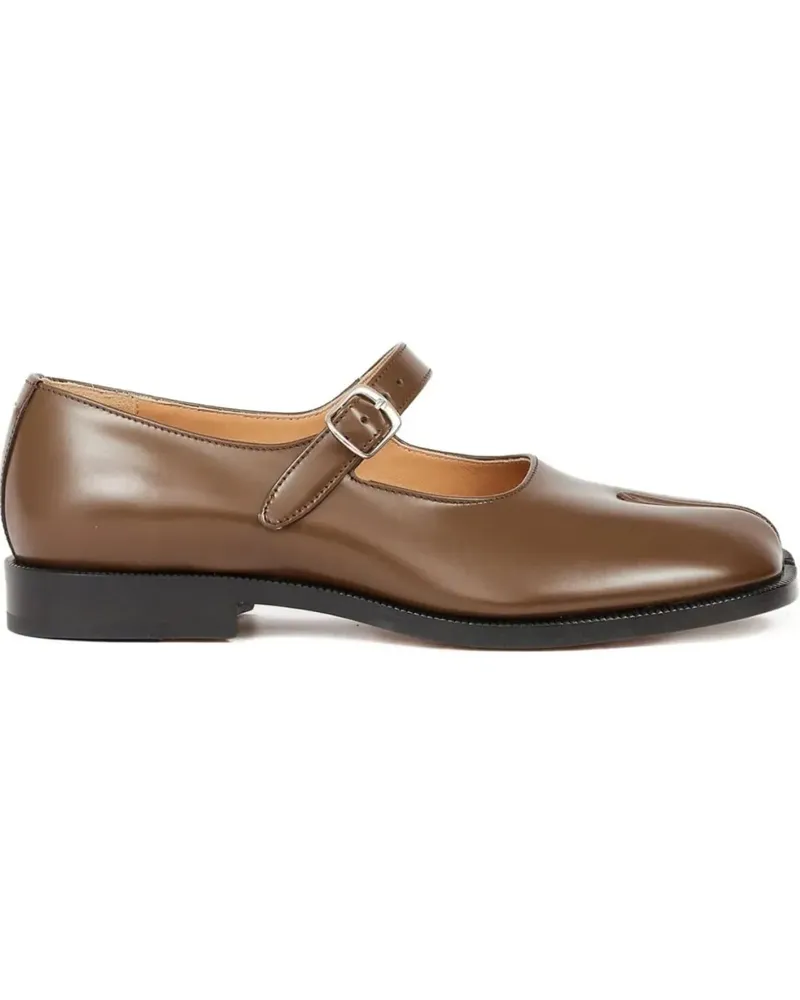 Maison Margiela Loafer Tabi Mary Jane Brown bunt Bunt