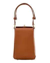 PLAN C Crossbody Bags Leather Handbag Braun