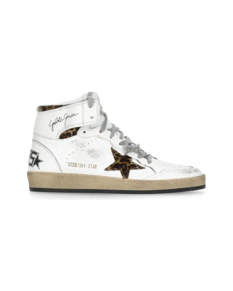 Golden Goose Low-Top Sneaker Sky Star Sneakers weiß Weiß