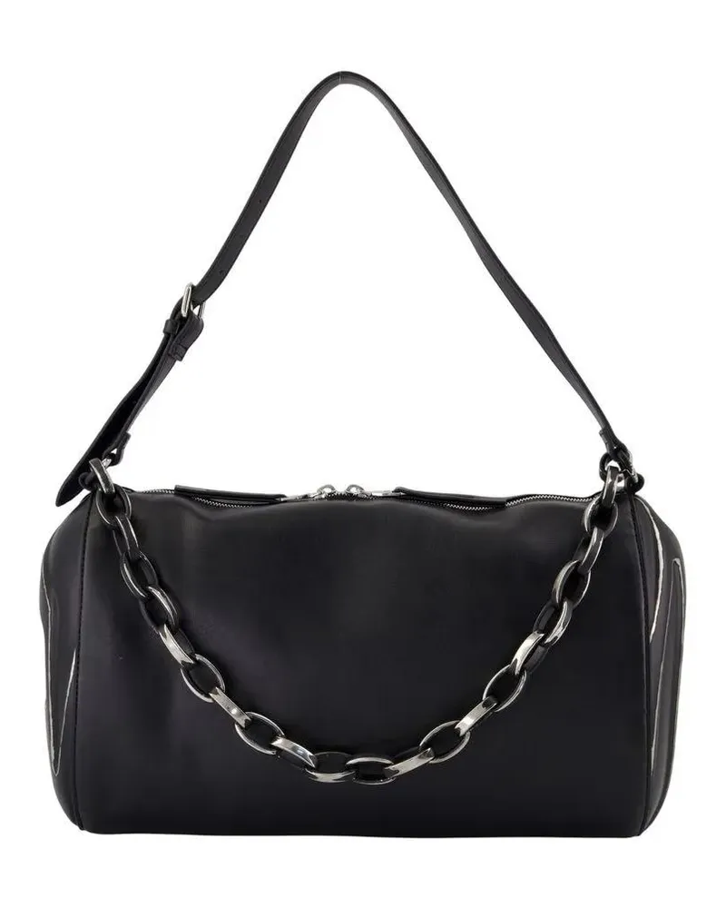 Diesel Hobo Bags Load-D Shoulder Bag - Synthetic - Black schwarz Schwarz