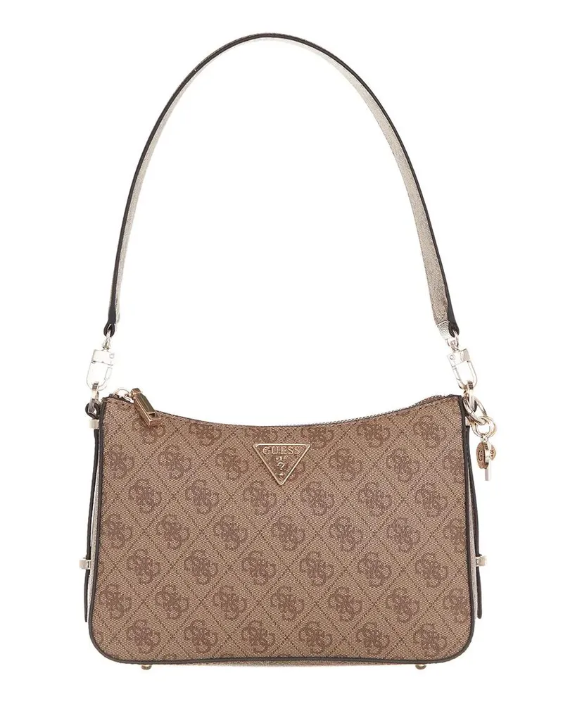 Guess Satchels Eco Erica Top Zip Shoulder Bag braun Braun