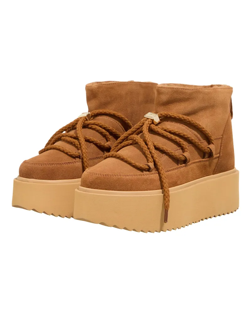 INUIKII Stiefel & Boots Classic Low Platform braun Braun