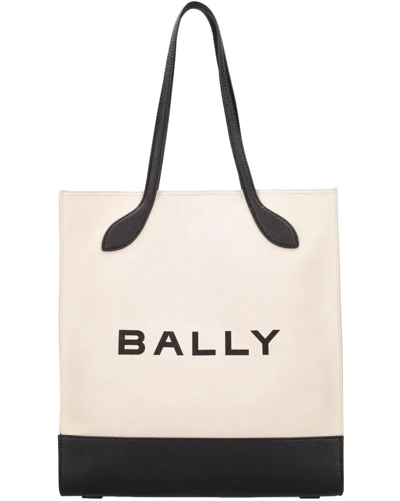Bally Shopper & Totes Bar Keep On Logo Tote Bag beige Beige