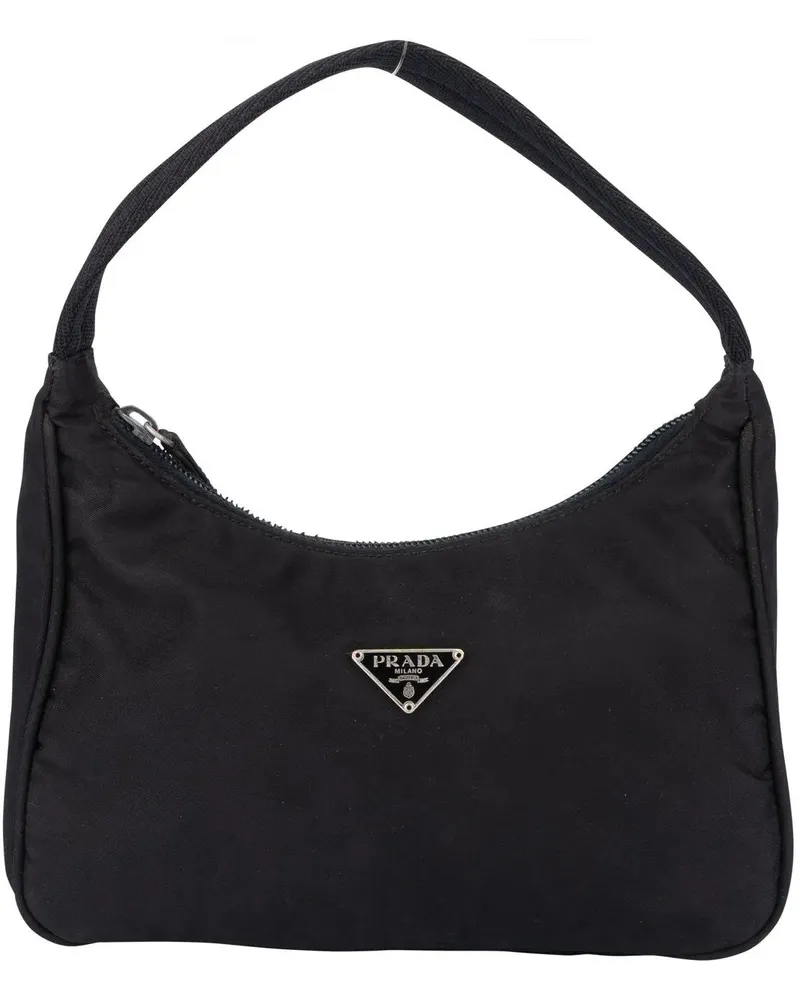 Prada Crossbody Bags  Black Nylon Vintage Re-Edition Handbag bunt Bunt