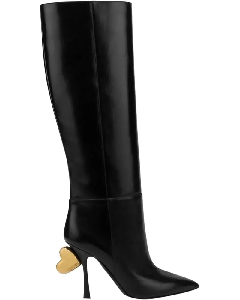 Moschino Stiefel Boots Black schwarz Schwarz