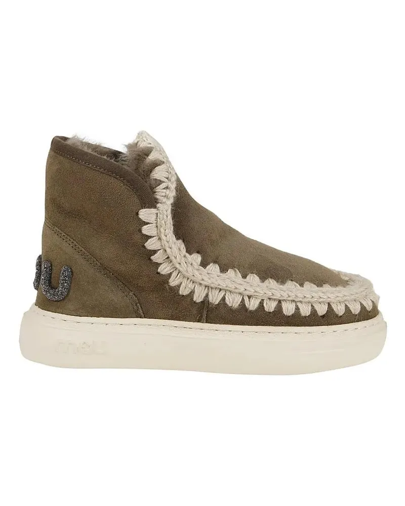 Mou Stiefel Eskimo Boots Bold Glit.Logo braun Braun