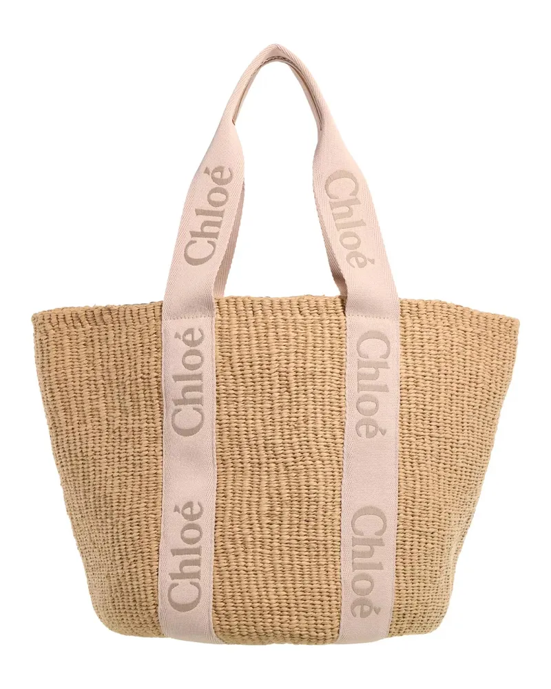 Chloé Shopper Woody beige Beige