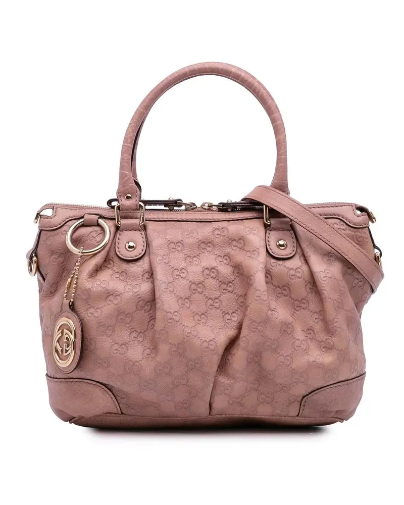 Gucci Hobo Bags ssima Sukey Satchel rosa Gold