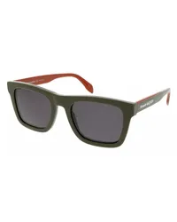 Alexander McQueen Sonnenbrillen AM0301S-005 54 Sunglass Acetate Grün