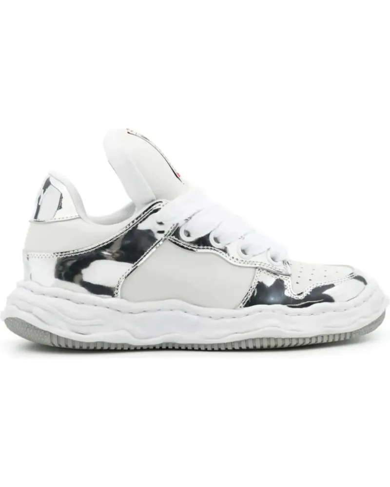 MIHARAYASUHIRO Low-Top Sneaker Wayne Original Sole Leather Puffer Low Top Sneaker weiß Weiß