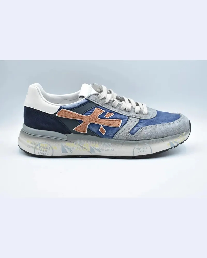 Premiata Low-Top Sneaker Chunky Grey Suede Sneakers weiß Weiß