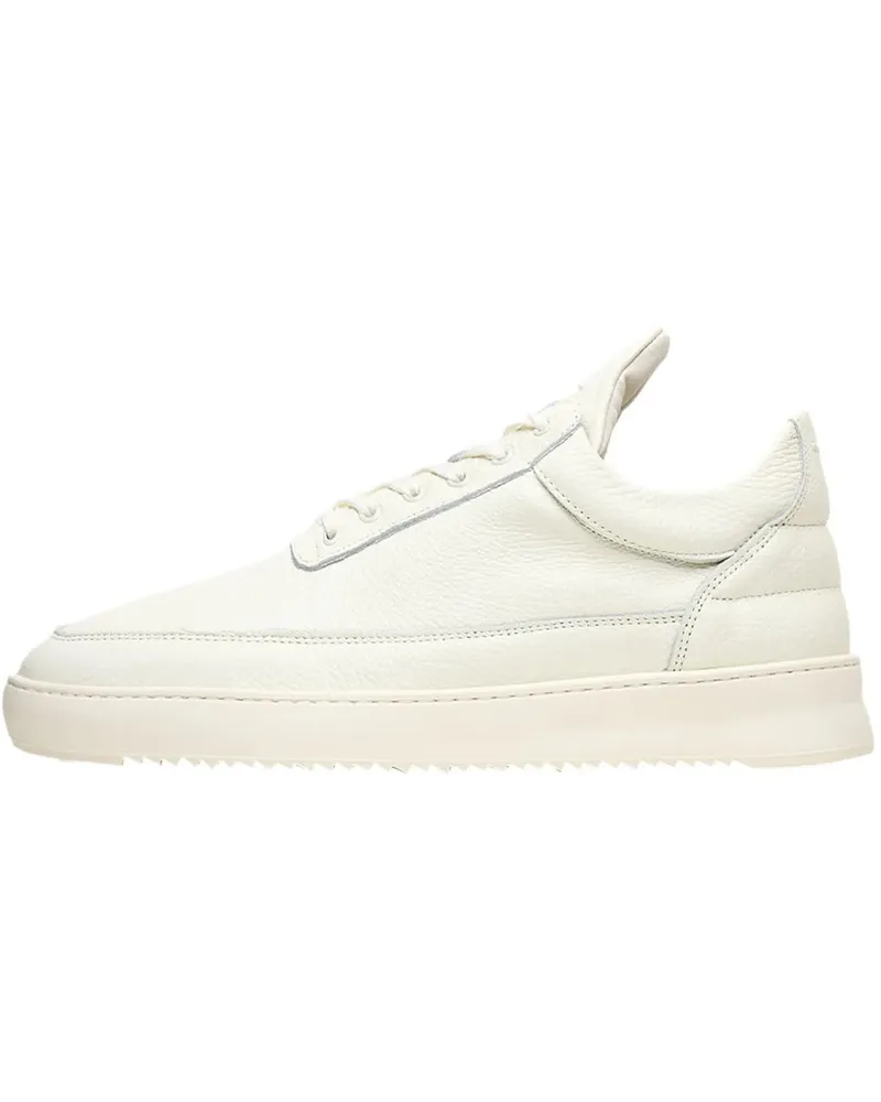 Filling Pieces Low-Top Sneaker Low Top Grain Off White weiß Weiß