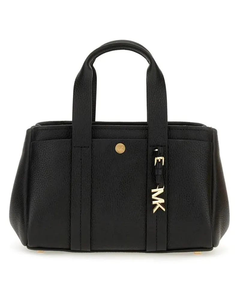 Michael Kors Hobo Bags Leather "Romee" Bag schwarz Schwarz