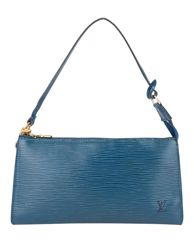 Louis Vuitton Crossbody Bags  Bleu Epi Leather Pochette Accessoire blau Blau
