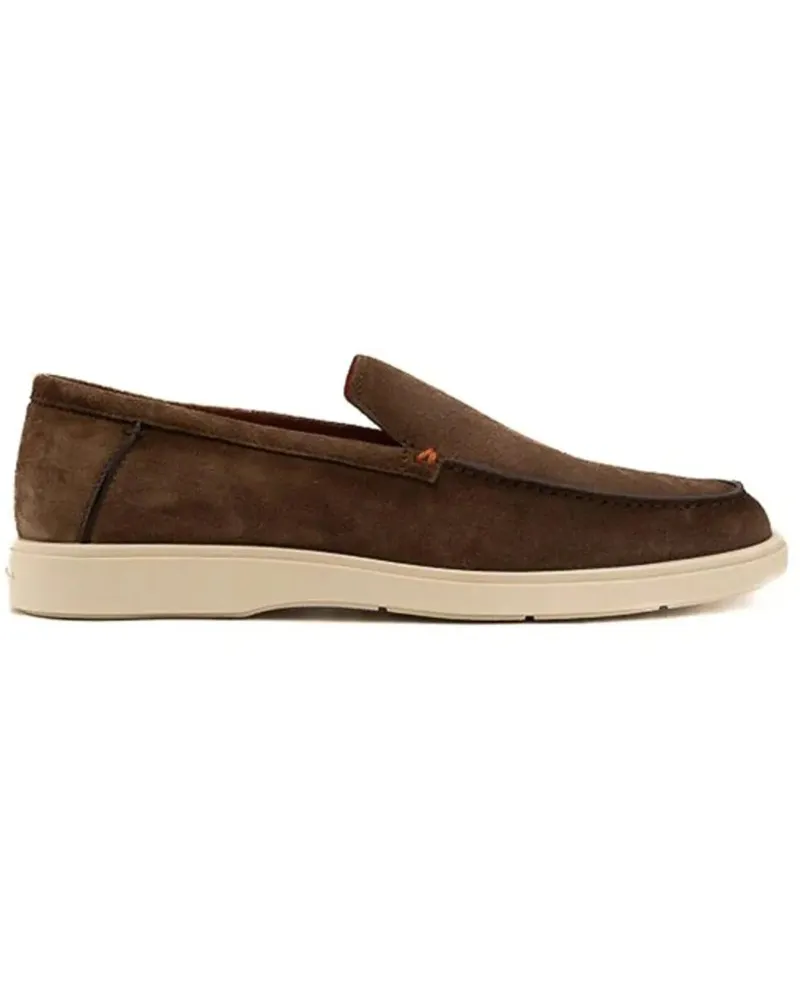 Santoni Loafer Botanist Moccasin braun Braun