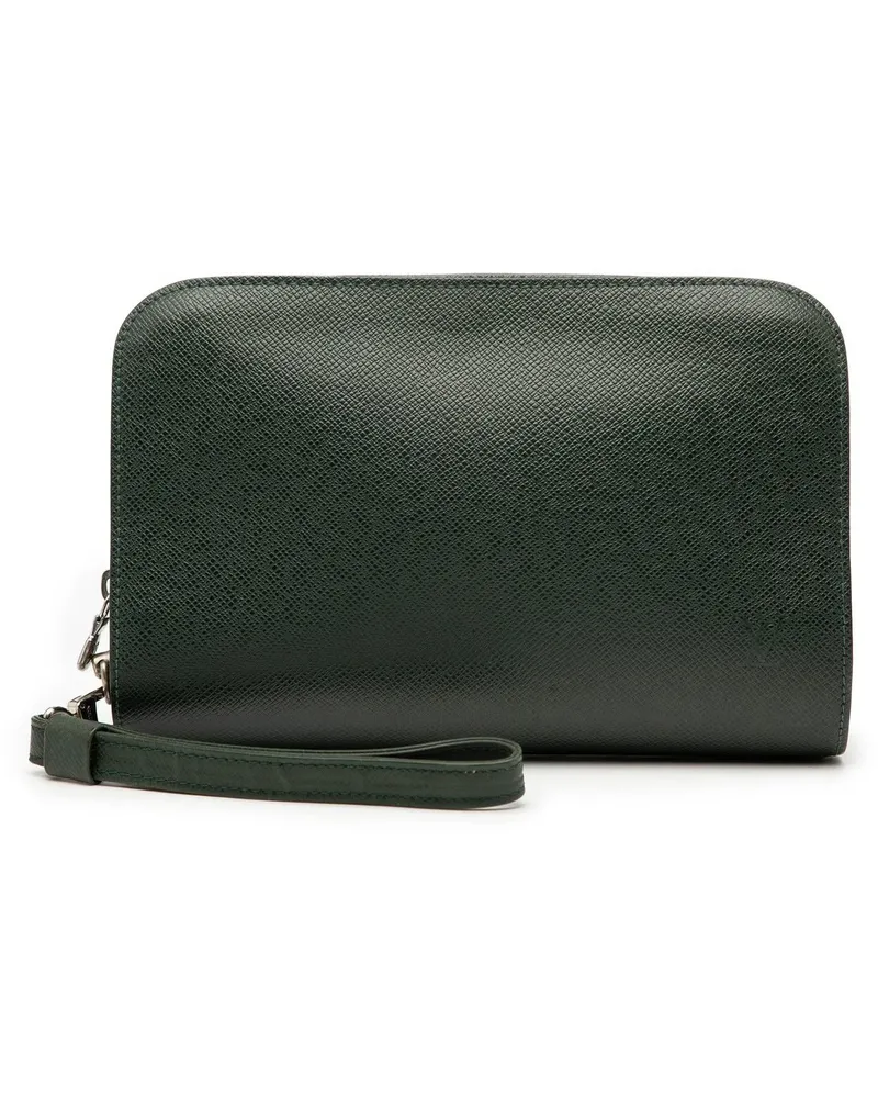 Louis Vuitton Clutches Taiga Pochette Baikal grün Grün