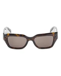 Dolce & Gabbana Sonnenbrille Havana Brown Acetate Sunglasses Grau