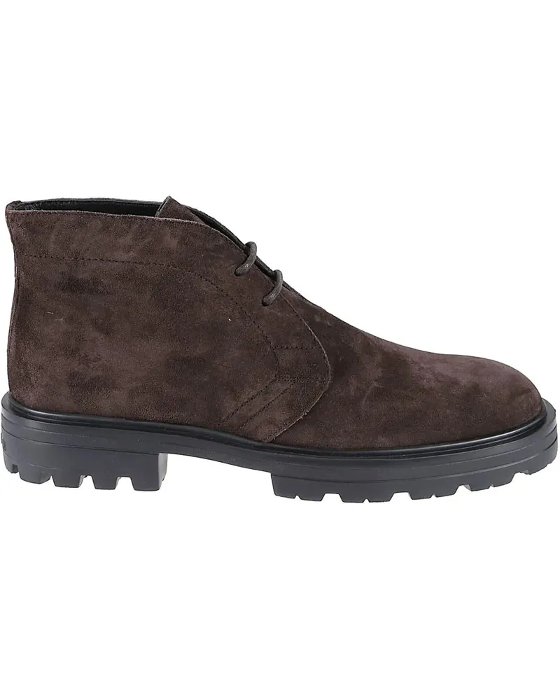 Hogan Stiefel H673 Ankle Boots Brown braun Braun